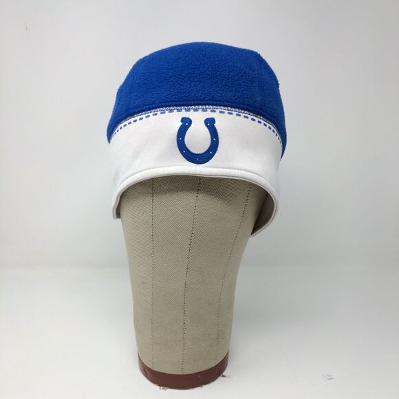NFL Team Apparel Indianapolis Colts Blue White Stocking Cap Beanie Hat One Size - Picture 2 of 12